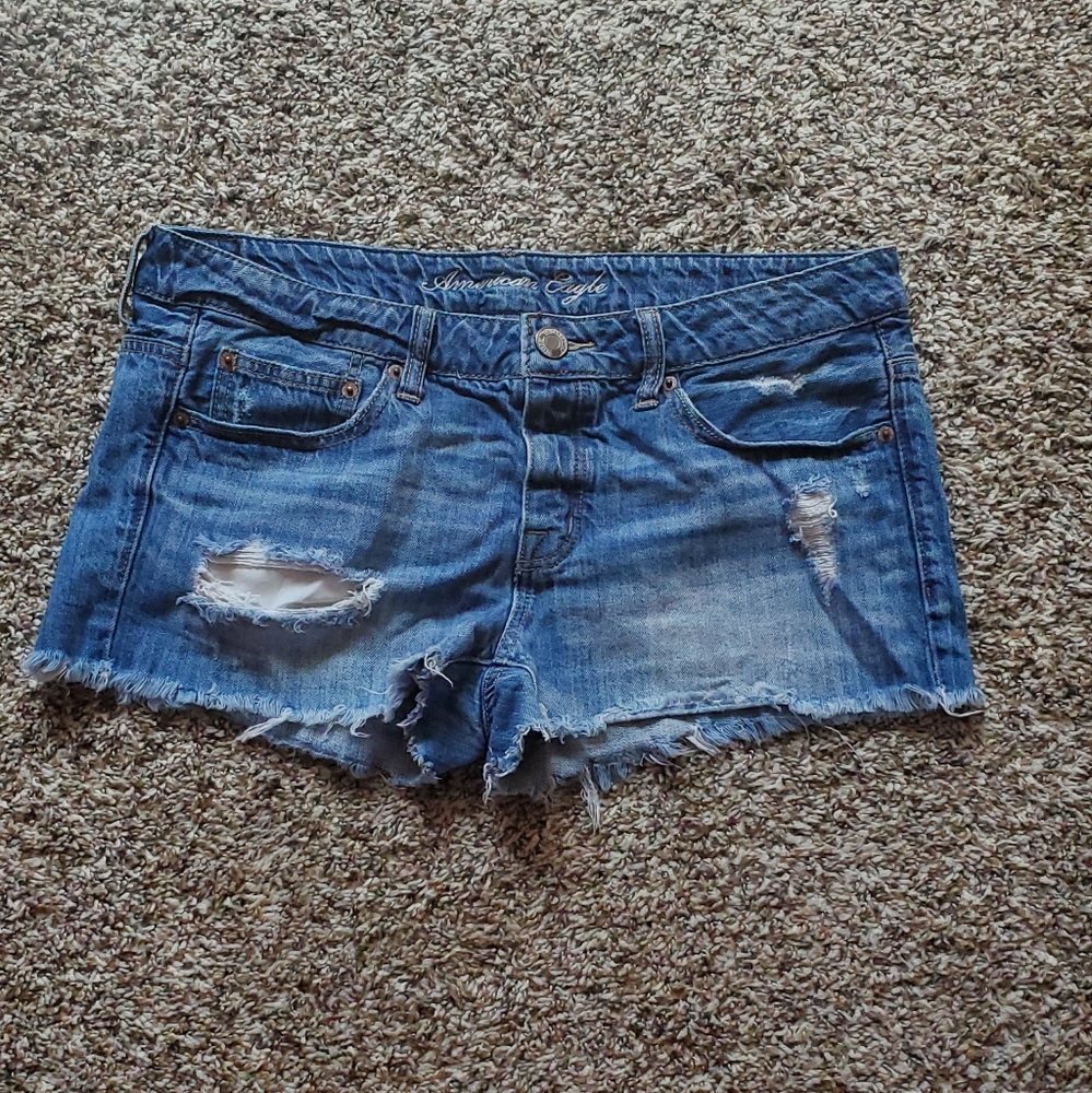 American Eagle Distressed Shorts